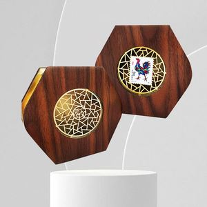 แผ่นโลหะแกะสลักและสลักลายตามสั่ง สำหรับแจกในงานแสดงสินค้า ของที่ระลึก ของตกแต่ง ของที่ระลึกจากกวางตุ้ง - Product Image 1