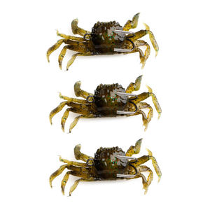 Simulation 3D d'appâts souples pour la pêche au <span class=keywords><strong>crabe</strong></span> leurres artificiels en caoutchouc durable - Product Image 6