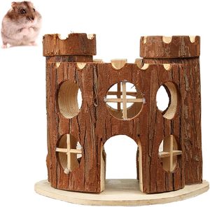 ห้องโดยสารสำหรับหนูแฮมสเตอร์เหมาะสำหรับหนูแฮมสเตอร์แคระหนูเจอร์บิลตัวน้อย (บ้านปราสาท) - Product Image 1