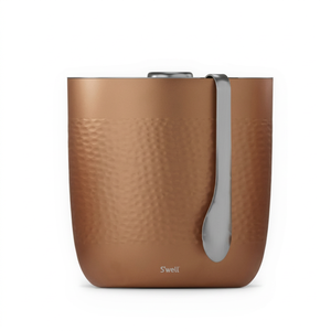 Elegante Cubitera de Aluminio con Acabado Antiguo y Asas para Vino, para Enfriar, Fácil de Limpiar, Ambiente, Estilo de Vida, Decoración para Bar en Casa - Product Image 1