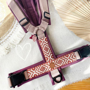 Accessoires pour animaux de compagnie légers et personnalisés Harnais rembourré confortable en nylon de haute qualité sans traction pour chiens de taille moyenne - Product Image 3