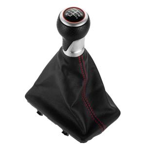 Poignée de levier de vitesse en cuir, 5 vitesses, manuelle, pour Audi A4 A5 Q5 B8 8K 8T R1 35 2 4 6 vitesses, design ergonomique - Product Image 5