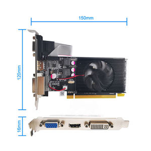Tarjeta Gráfica GPU Geforce GT210 de 1GB, GDDR3 de 64 Bits, VGA para Computadora, Memoria de Video DDR3, Venta al Por Mayor de Fábrica a Precio Económico - Product Image 3