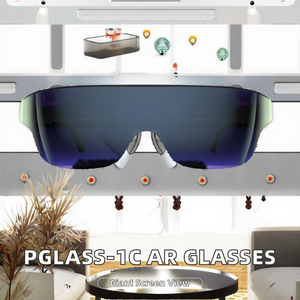 Casque SeeYA/TDO PGLASS-1C, films TV, Android HD, polarisé, écran géant virtuel de 120 pouces, visionnage mobile, projection informatique, jeu - Product Image 2