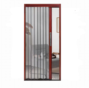 Bán buôn có thể thu vào trượt An Ninh côn trùng màn hình Cửa PVC + Màn hình lưới spliced cửa - Product Image 2