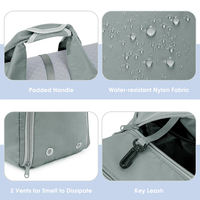 Sacs de sport de grande capacité avec compartiment personnalisé, imperméables, pour femme, avec poches de rangement humides et sèches, nouveau design, sacs de yoga