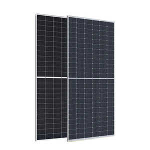 Panneaux solaires bifaciaux à double vitrage de type N M72D42LB Gamme 625-650W 630W 635W 640W 645W 650W Hjt/PERC pour usage industriel Palette - Product Image 4
