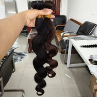 Offre Spéciale – Lots de Cheveux Humains Brésiliens Lisses, Extensions de Cheveux Vierges à Cuticules Alignées, Vente en Gros, Couleur Naturelle # Cheveux synthétiques 1B