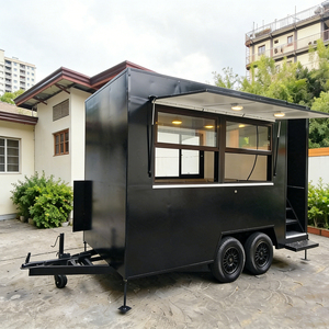 Remolque de Comida Comercial en Venta |   Camión de Café y Helados Móvil con Equipamiento de Cocina Completo, Camioneta de Comida Rápida para Exteriores - Product Image 2