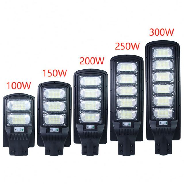High Brightness and Long Working Time Solar Power Street Light 100w 150w 200w 250w 300w Solar Street Light