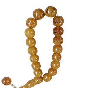 Perles en résine écologiques faites à la main, perles de prière islamiques musulmanes, Tasbeeh Misbaha, fournisseur en gros AZ ENTERPRISES Uttar Pradesh - Product Image 3