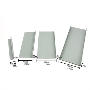 Nhà máy 50 mét cứng co-đùn <span class=keywords><strong>PVC</strong></span> đùn hồ sơ cứng nhắc nhựa U theo dõi cho hội thảo ứng dụng - Product Image 3