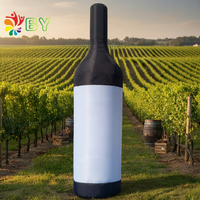Modèle de bouteille gonflable géante pour la promotion d'activités et la publicité, canette de vin gonflable, canette de bière gonflable