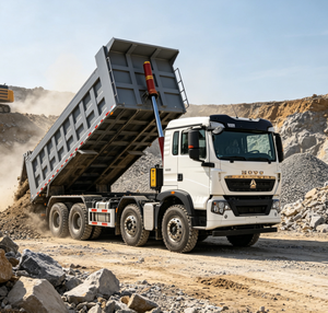 Camion benne d'occasion Sinotruk HOWO 6x4, moteur Weichai 400 CV, benne arrière hydraulique robuste pour le transport <span class=keywords><strong>de</strong></span> minerai, sable, travaux <span class=keywords><strong>de</strong></span> terrassement et boues - Product Image 3
