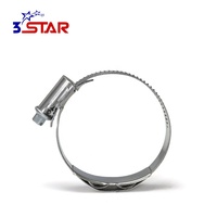 Collier de serrage en acier inoxydable à tête partielle avec ressort, réglable, tailles en pouces/métriques, poli, livraison rapide