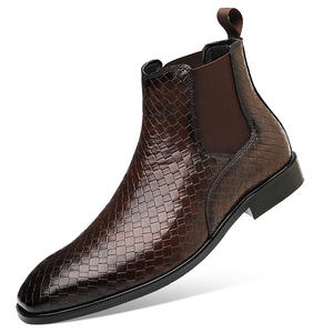 15513 Botas Chelsea Casuales de Verano para Hombre, Talla Grande, Transpirables, Estilo Slip-On - Product Image 5