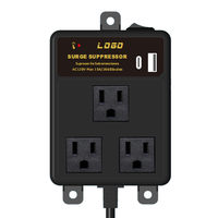 Régulateur de tension automatique électronique monophasé Konstar 15A AC avec affichage LED, protection contre les surcharges et les sous-tensions 50/60Hz