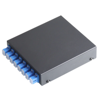 8 Port 8/24 inti kotak Terminal serat optik dimuat penuh SC FC ST LC kabel penutup sambungan Panel Patch serat optik Pigtail