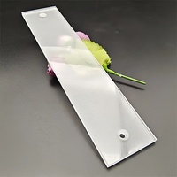 Verre solaire givré trempé ultra faible en fer de 2,0 mm, impression blanche, haute résistance, écologique, garantie 5 ans pour hôpital