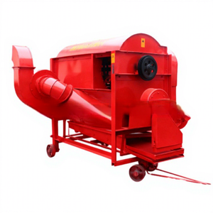 Grande batteuse automatique robuste pour tiges de soja, blé, riz et colza avec fonction de nettoyage des grains, garantie 1 an - Product Image 1