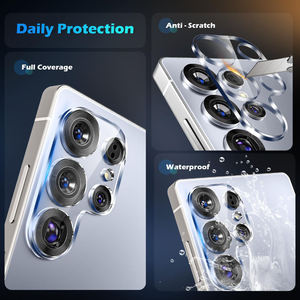 Protector de Cámara de Lente Trasera de Vidrio Templado de Aluminio Metálico 3D 9H Personalizado de Fábrica para Samsung S25 S26 Ultra Anti Golpes - Product Image 5