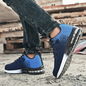 <span class=keywords><strong>Zapatos</strong></span> de seguridad de trabajo industrial con punta de acero transpirables compuestos ligeros para hombres y mujeres con piel superior deporte de invierno Jogger Factory - Product Image 3