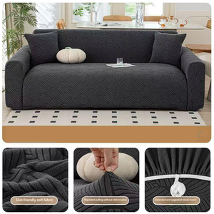 Funda <span class=keywords><strong>de</strong></span> Sofá Elástica <span class=keywords><strong>de</strong></span> Muebles Modernos al por Mayor, Cobertor Universal para Todas las Estaciones, Apto para Sofá <span class=keywords><strong>de</strong></span> 3 Plazas, Housse <span class=keywords><strong>De</strong></span> Canapé - Product Image 5