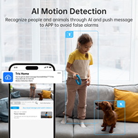 Nouvelle Caméra de Sécurité Intérieure PTZ WiFi Tuya 2026, Moniteur Bébé Connecté, Appel à Touche Unique, Audio Bidirectionnel, Caméra IP Sans Fil OEM