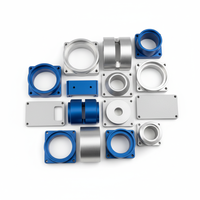Boîtier d'articulation de robot collaboratif en aluminium usiné CNC de haute précision pour composants légers de bras de cobot industriel