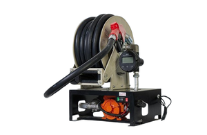 Équipement de service de bobine de carburant industriel avec tuyau ignifuge rotatif verrouillable de 1/2/4 buses débit 5-80L pour une utilisation en toute sécurité - Product Image 2