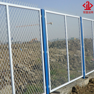 Malla de Alambre de Diamante Hengfu, Acero Galvanizado, Verde, para Barandas de Carreteras y Redes de Aislamiento - Product Image 2