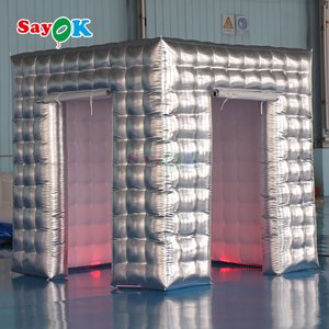 Sayok almacén en el extranjero tienda de cubo inflable LED cabina de fotos inflable recinto para fiestas - Product Image 1