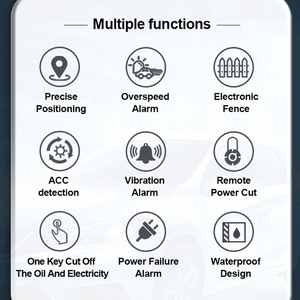 Điện áp rộng 2G/4G thông minh định vị GPS Tracker Xe GPS + Beidou + LBS Chip xe theo dõi thiết bị vật liệu nhựa hỗ trợ 9V-75V - Product Image 2