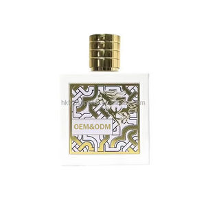 Perfume Masculino con Aroma Amaderado, 100 ml, Perfume de Larga Duración para Fiestas, Perfume para Fiestas en Blanco y Negro - Product Image 5