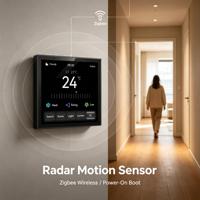 XZJ Panneau de commande central intelligent 4 pouces WiFi Zigbee Tuya avec écran, interrupteurs muraux de scène, système d'automatisation, produits pour la maison intelligente