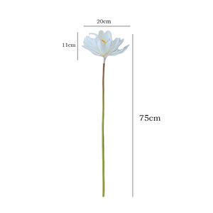 Fiori Artificiali C1206 Epiphyllum in Seta, Cereus a Fioritura Notturna per Decorazioni in Stile Coreano, Bouquet da Matrimonio e Allestimenti per Vetrine - Product Image 6