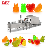 Nouvelle machine de traitement de bonbons gélifiés multifonctionnelle à grande capacité et haute productivité avec système servo automatique CST