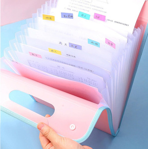 Jcx/văn phòng trường văn phòng phẩm <span class=keywords><strong>A4</strong></span> kích thước hiện đại xách tay nhựa mở rộng tập tin thư mục giấy tài liệu tập tin Túi Túi tổ chức - Product Image 3