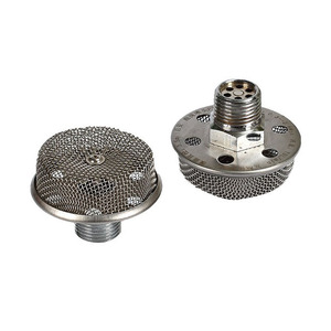 Tête de sprinkler en acier inoxydable DN15 1/2 pouce avec filtre en maille durable pour les incendies de classe A et B - Product Image 1