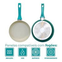 Juego de Ollas de Aluminio de Alta Calidad con Revestimiento Cerámico Moderno, 12 Piezas, Apto para Inducción, Tapas de Vidrio Transparente, Asas de Tacto Suave, Antiadherente