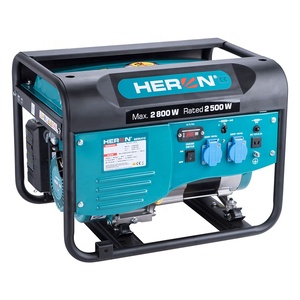 Generador Portátil de Gasolina Silencioso de 2.8KW/6.5HP, Aprobado por la CE, para el Hogar, 8896416 HERON - Product Image 1