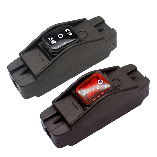Waterproof 12V-250V on Off Electrical Power Cord Heavy Duty Inline Switch