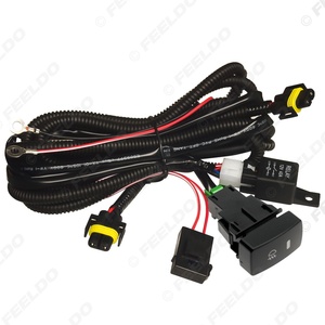 Interruttore Fari Fendinebbia H11 con Cablaggio e Relè per Vecchi Modelli + Set Cavi Modello 2081 - Product Image 1