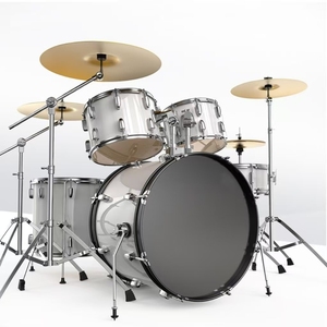 Bộ trống dành cho người lớn và trẻ em, sử dụng tại nhà, 5 trống và 4 chũm chọe, thích hợp cho người mới bắt đầu luyện tập. - Product Image 5