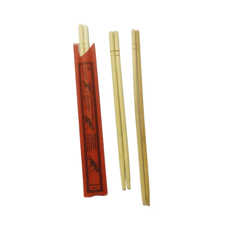 Toptan japon tarzı tek kullanımlık Chopstick bambu çin One-off çubuklarını