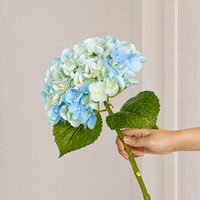 Fleur artificielle d'hortensia hawaïen réaliste en gros, tige unique, fleur naturelle pour la décoration de mariages, de maisons et d'événements