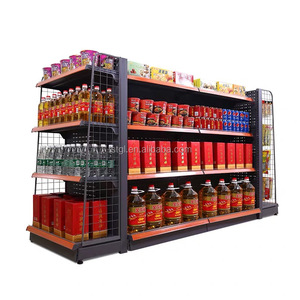 Estantes Metálicos para Exhibición de Productos al por Mayor, Estantes para Supermercados Chinos, para Exhibición <span class=keywords><strong>en</strong></span> Comercios Minoristas - Product Image 4