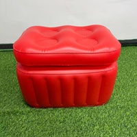 Glacière portable amusante pour les fêtes en plein air, le camping, avec couvercle pour les canettes et les boissons