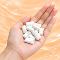Chewing-gum sans sucre NFA, sans aspartame, à base d'xylitol, 55 pièces, 77 g, saveur naturelle, chewing-gum respectueux des dents