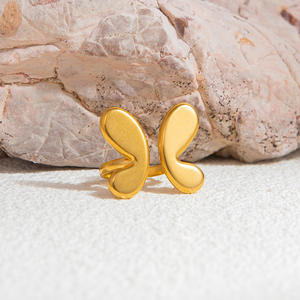 Stainless Steel <b>Rings</b> Geometric Design Unisex Party Jewelry Fashion <b>Statement</b> Trendy Accessory - Product Image 4